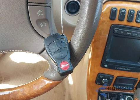 2002 Mercedes-Benz Cl 500 из США, поврежденный, VIN WDBPJ75J82A030901